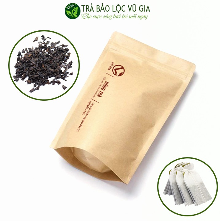 紅茶 50g 茶葉  無料のティーフィルターバッグ5袋セット Bao Loc Vu Gia